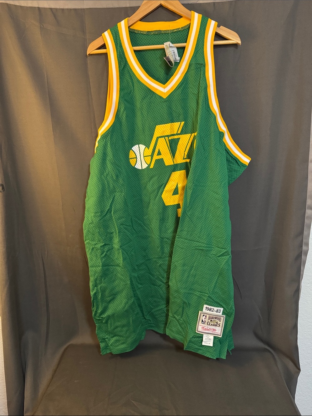 Mitchell and Ness Vintage Utah Jazz Adrian Dantley Jersey